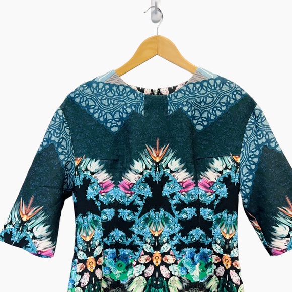 Sister Jane Blue Kaleidoscope Print Mini Dress - Picture 4 of 8